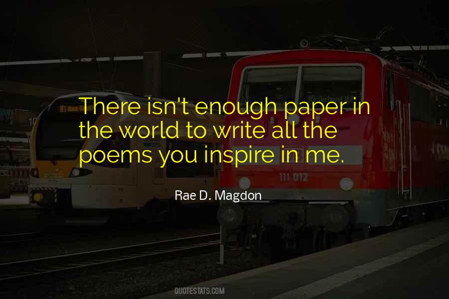 Rae D. Magdon Quotes #829429