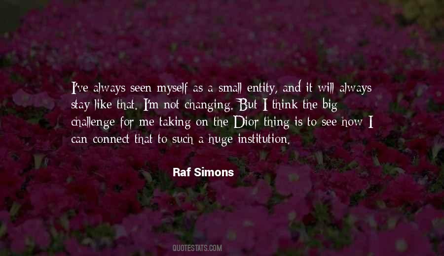 Raf Simons Quotes #354573