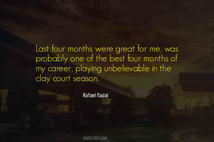 Rafael Nadal Quotes #1610116