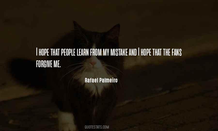 Rafael Palmeiro Quotes #824878