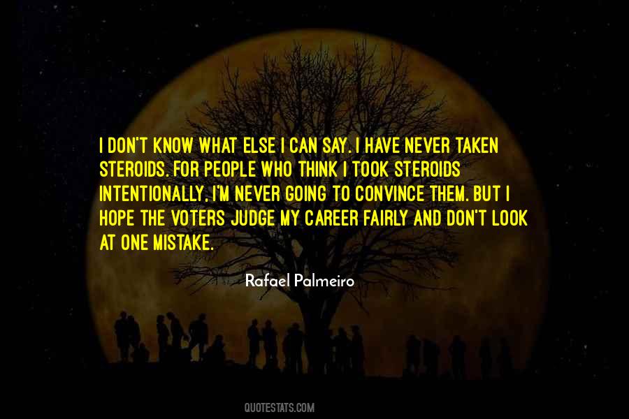 Rafael Palmeiro Quotes #988875