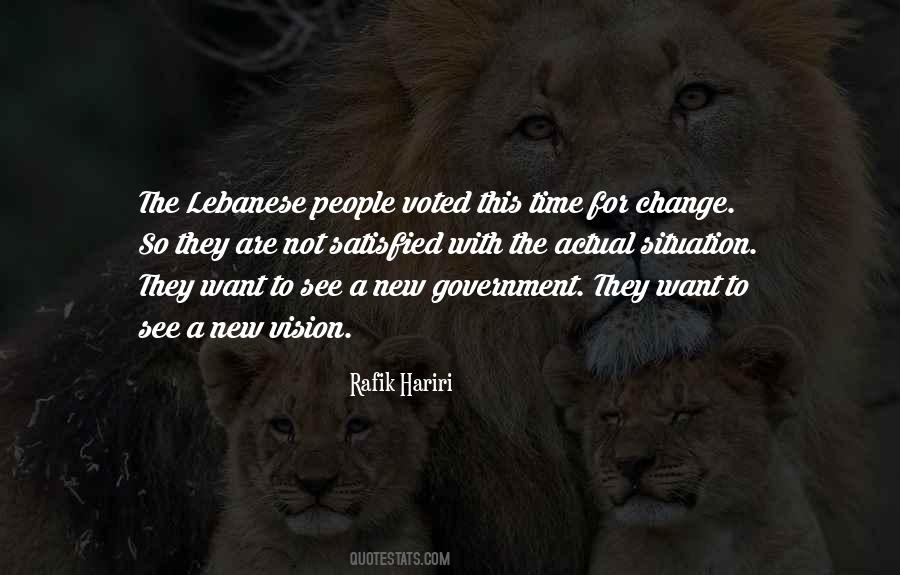 Rafik Hariri Quotes #1381315