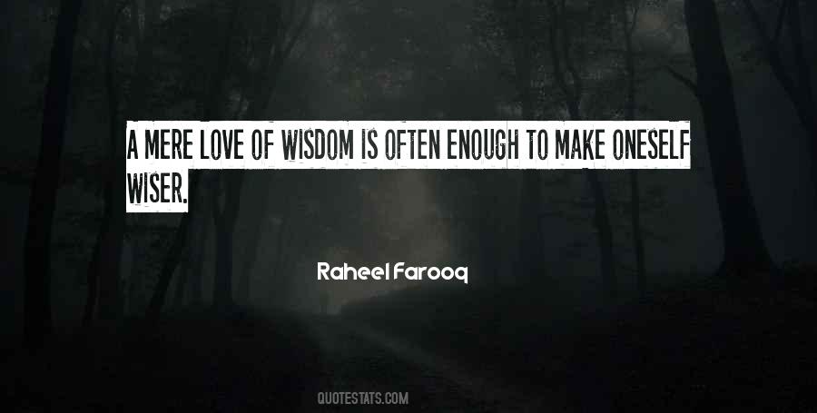 Raheel Farooq Quotes #870924