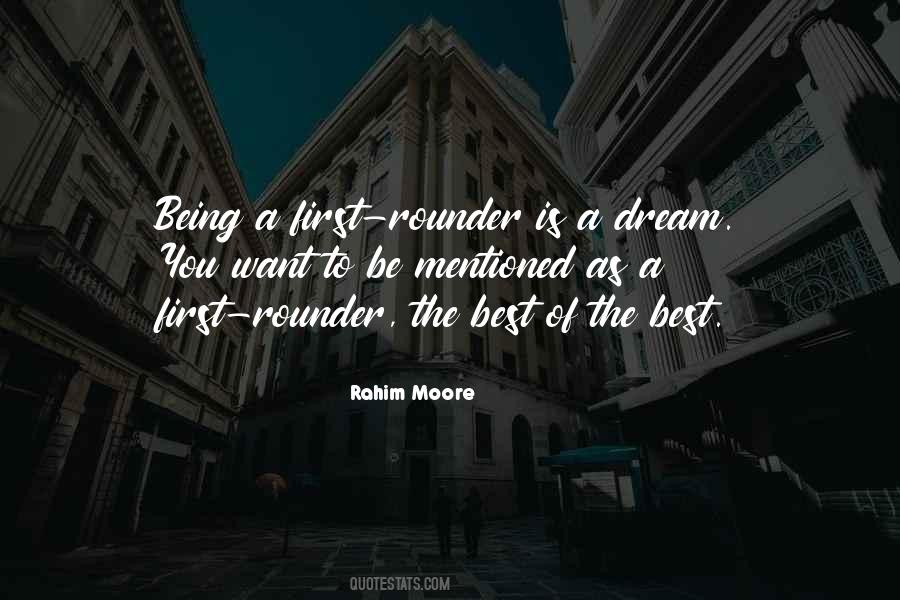Rahim Moore Quotes #1827779