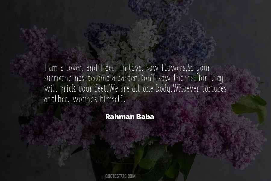 Rahman Baba Quotes #1795663