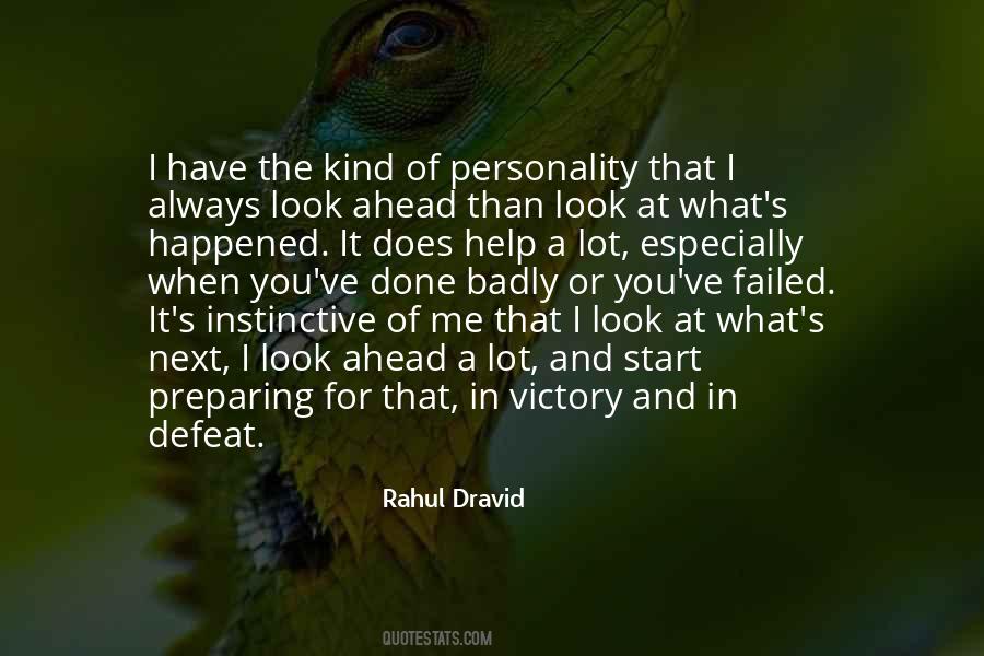 Rahul Dravid Quotes #1185864