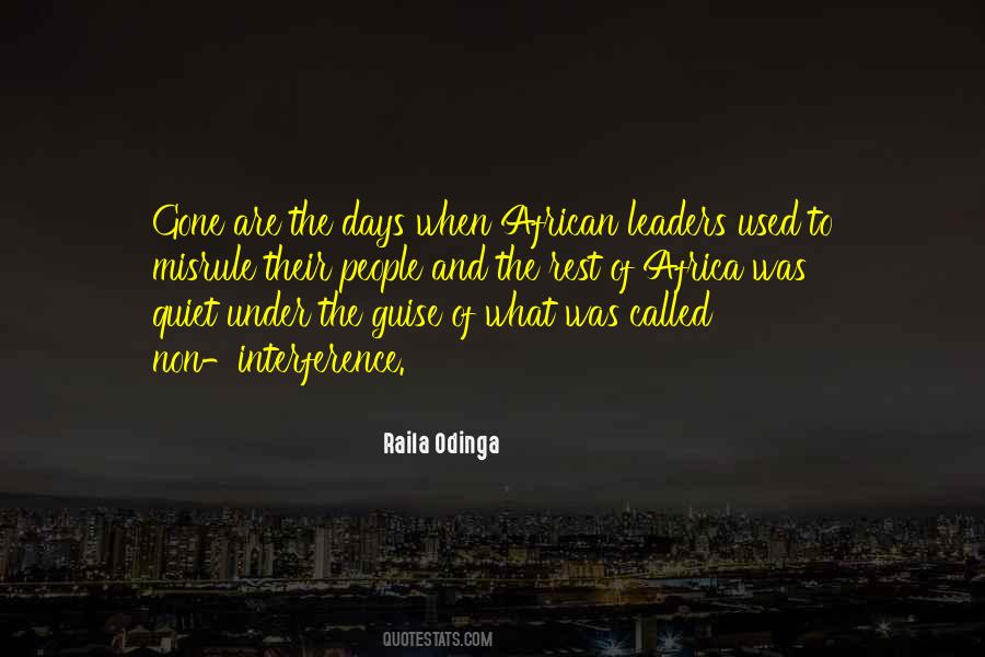 Raila Odinga Quotes #1533516