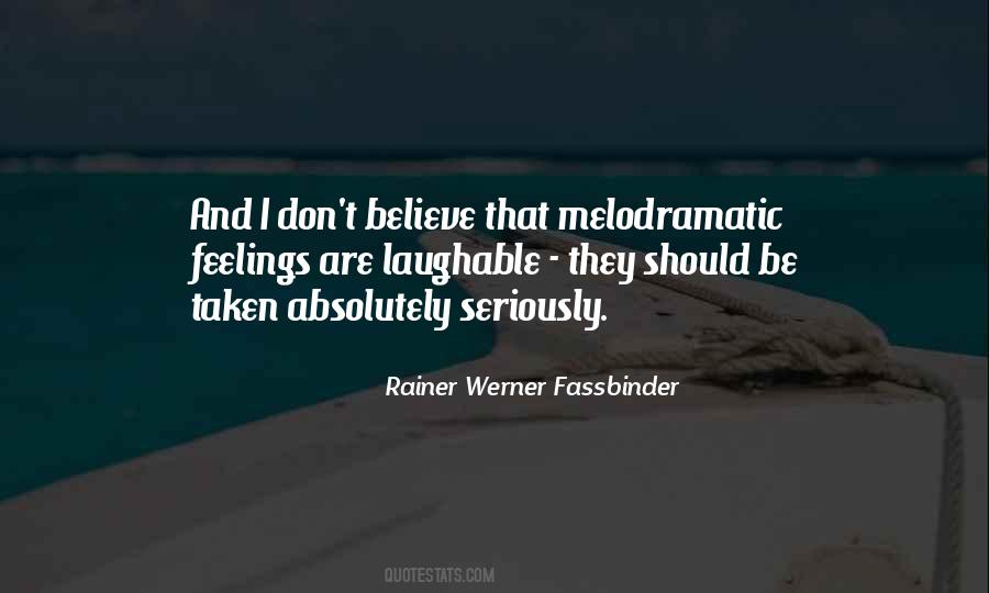 Rainer Werner Fassbinder Quotes #241104