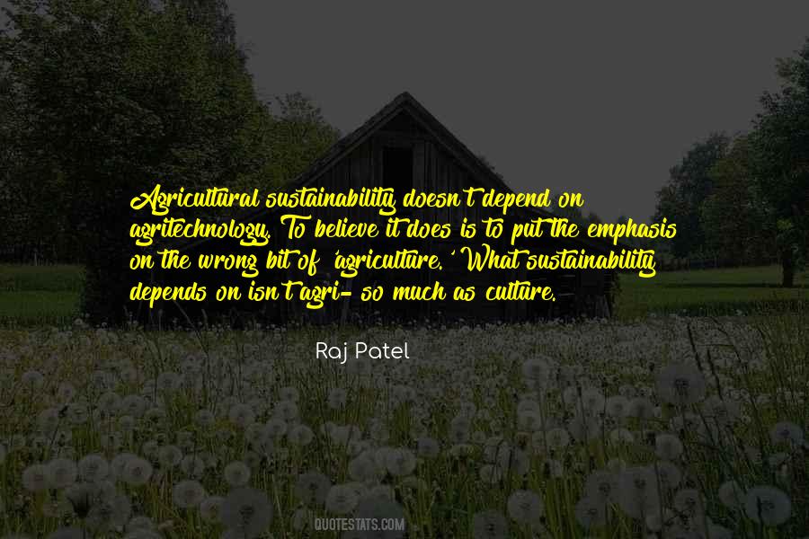 Raj Patel Quotes #681230