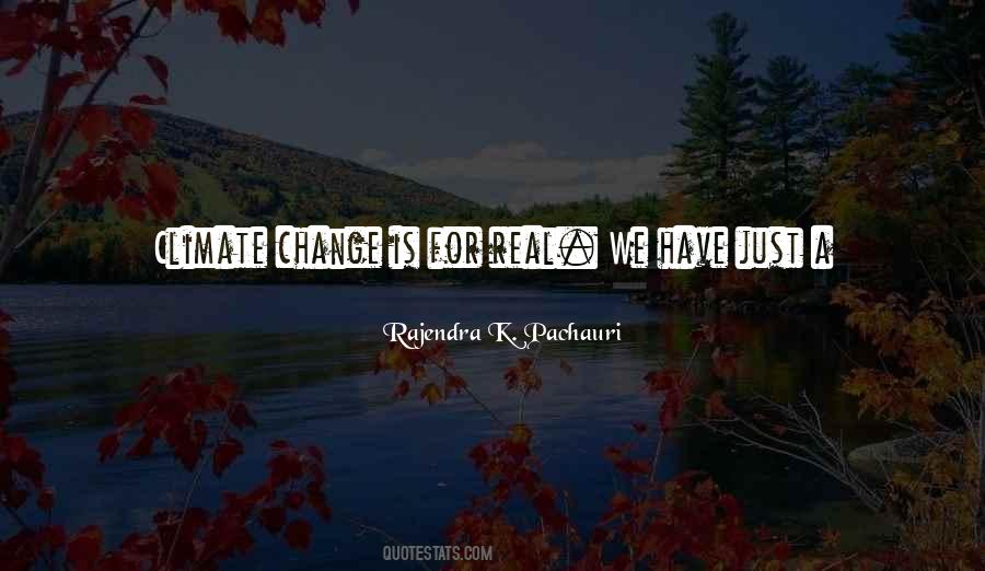 Rajendra K. Pachauri Quotes #1813937