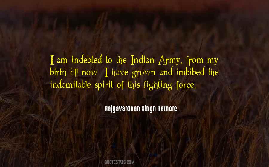 Rajyavardhan Singh Rathore Quotes #144349