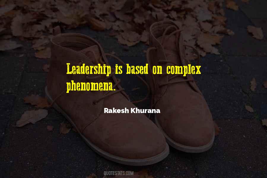 Rakesh Khurana Quotes #105136