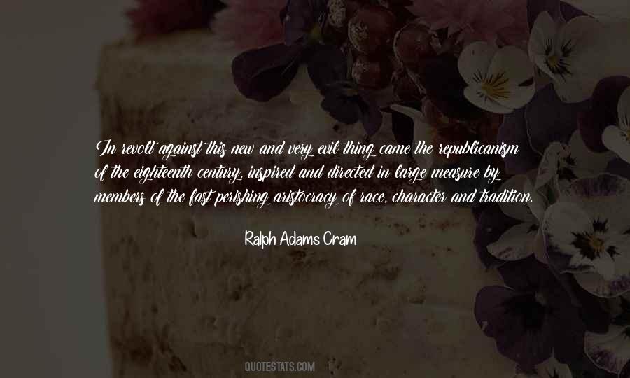 Ralph Adams Cram Quotes #87476