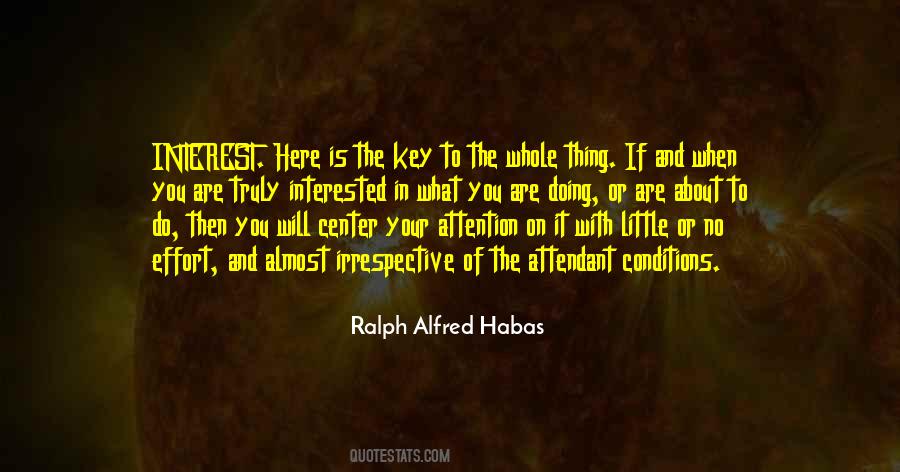 Ralph Alfred Habas Quotes #483714