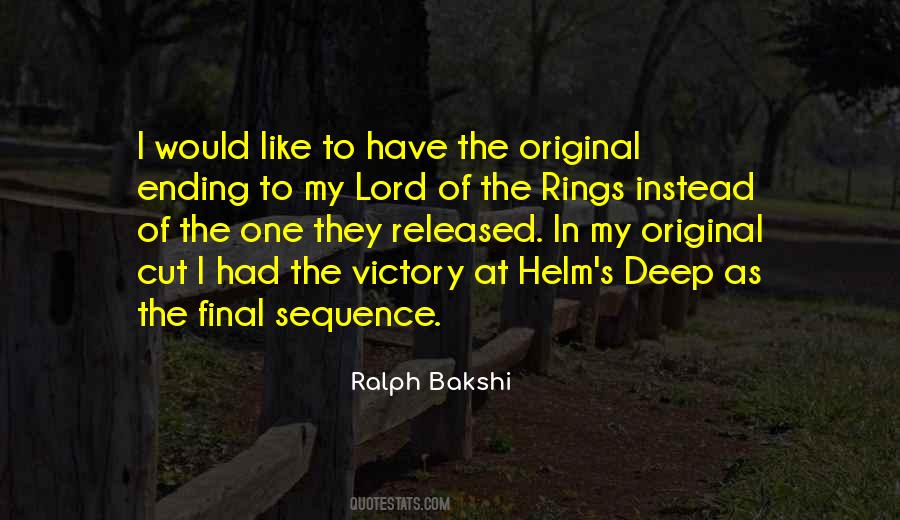 Ralph Bakshi Quotes #1484579