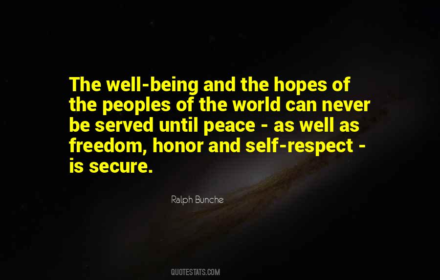 Ralph Bunche Quotes #1053941
