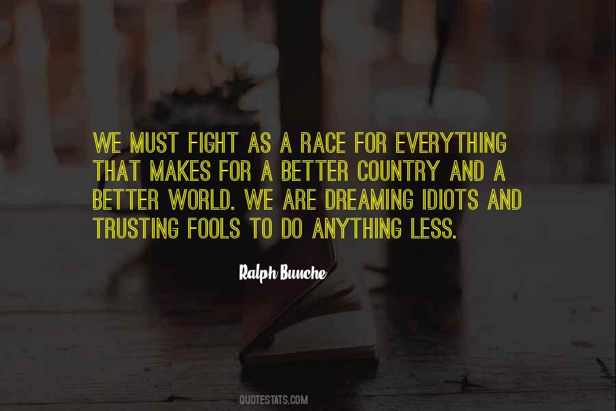 Ralph Bunche Quotes #1273855