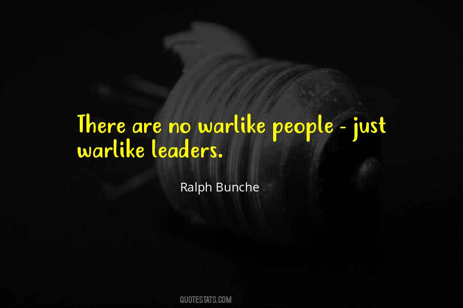 Ralph Bunche Quotes #153919