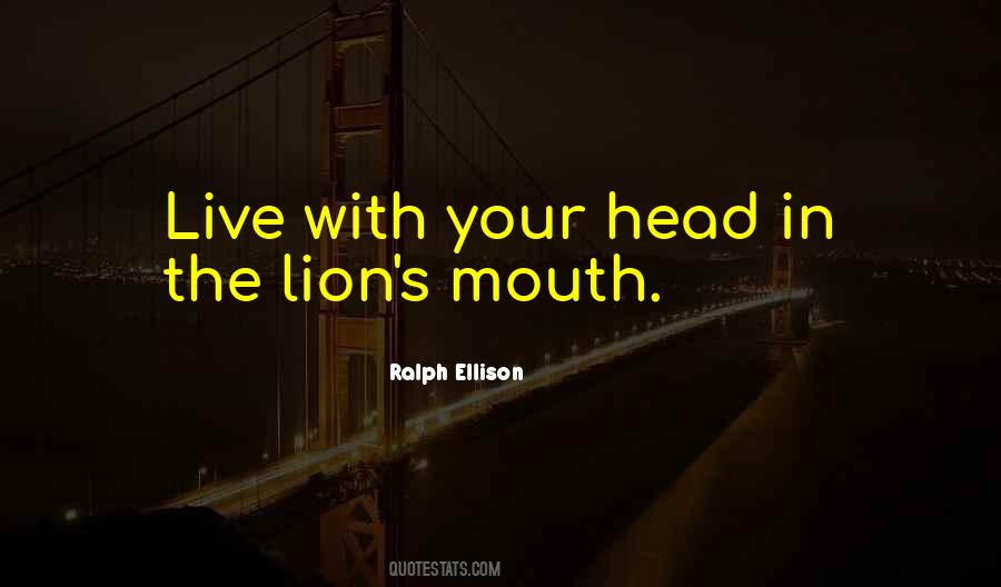 Ralph Ellison Quotes #1291757