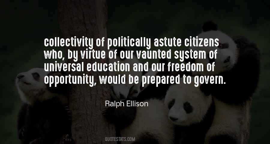 Ralph Ellison Quotes #1354496