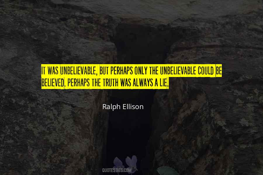 Ralph Ellison Quotes #137653