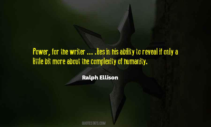 Ralph Ellison Quotes #705891