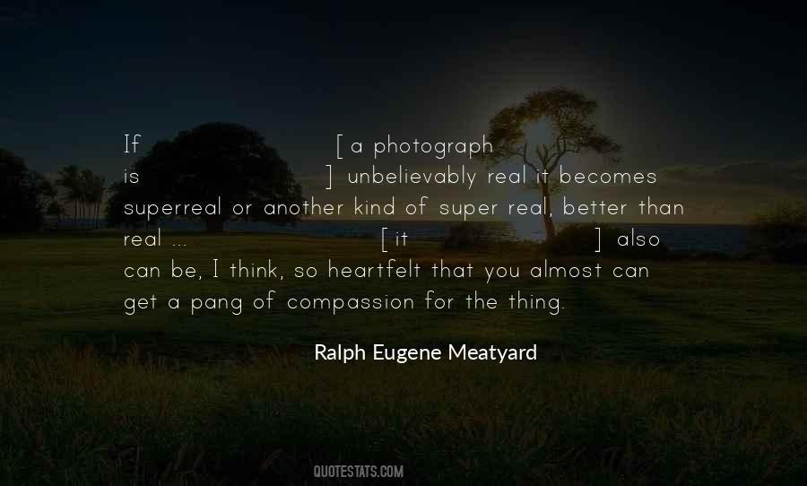 Ralph Eugene Meatyard Quotes #664079