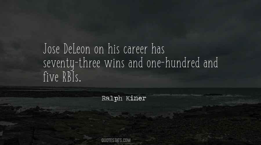 Ralph Kiner Quotes #747137