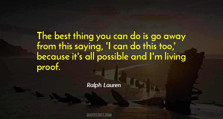 Ralph Lauren Quotes #1832612