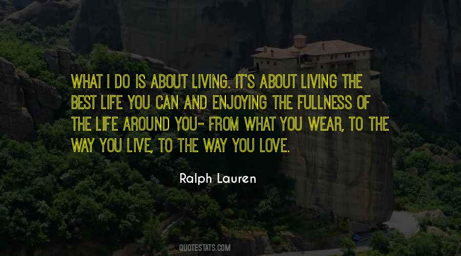 Ralph Lauren Quotes #67132