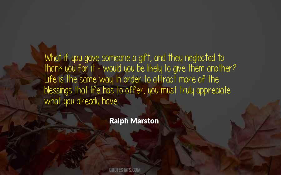 Ralph Marston Quotes #269183