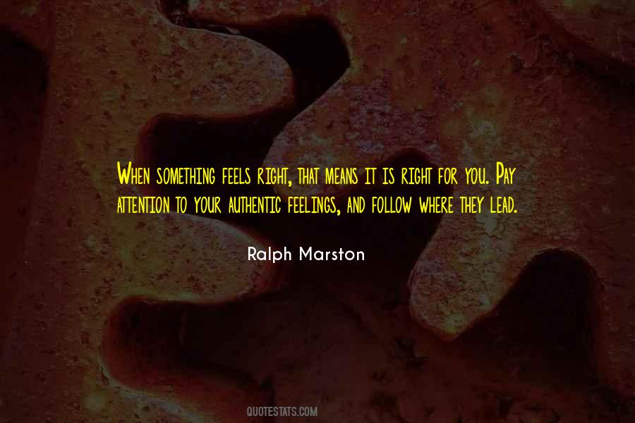 Ralph Marston Quotes #668593