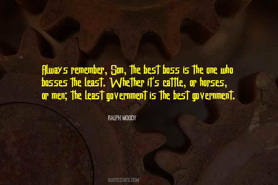 Ralph Moody Quotes #1850516