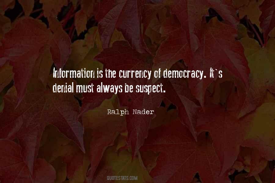 Ralph Nader Quotes #1235925