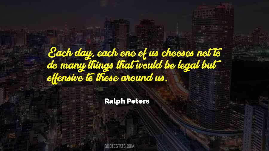 Ralph Peters Quotes #971026