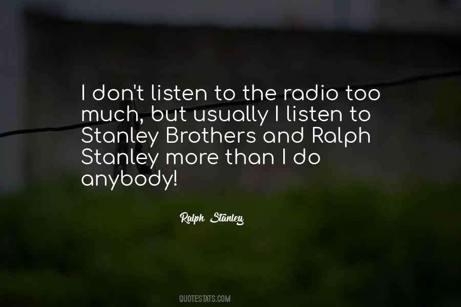 Ralph Stanley Quotes #231515