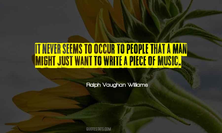 Ralph Vaughan Williams Quotes #353640