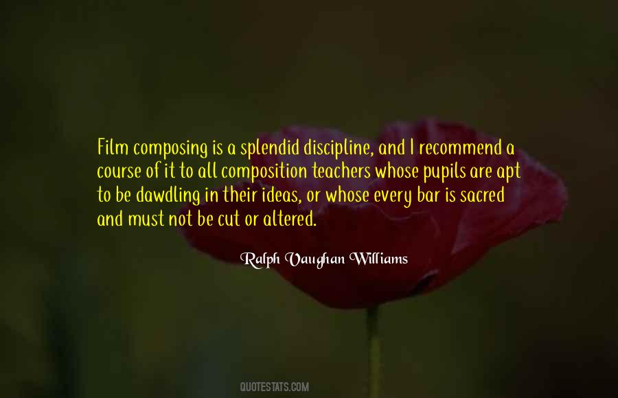 Ralph Vaughan Williams Quotes #84420