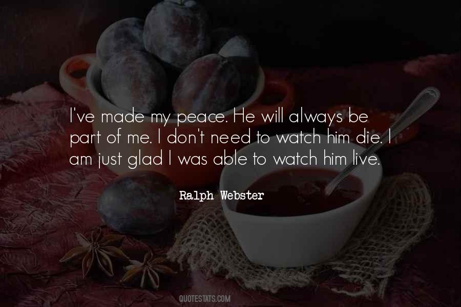 Ralph Webster Quotes #1233694