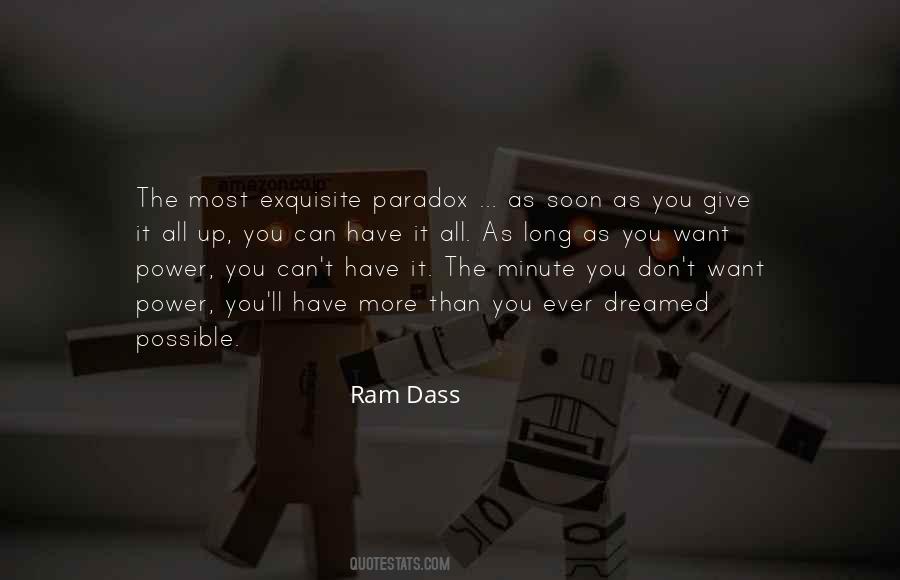 Ram Dass Quotes #1178280