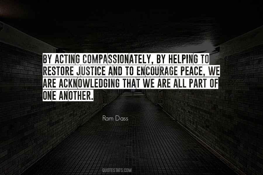 Ram Dass Quotes #1471040