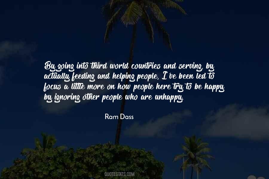 Ram Dass Quotes #1847126