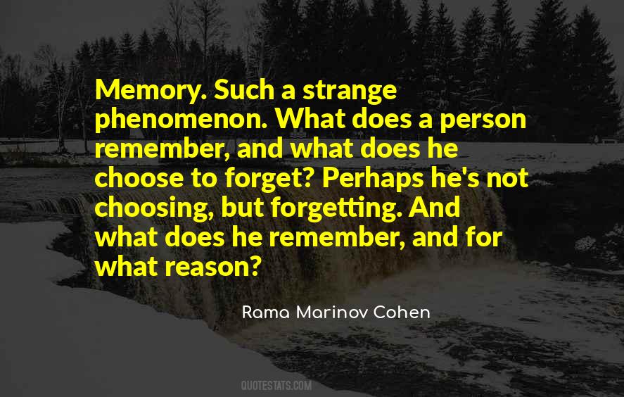 Rama Marinov Cohen Quotes #127967