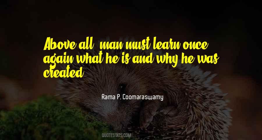 Rama P. Coomaraswamy Quotes #1196682