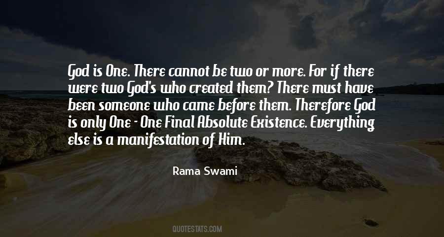 Rama Swami Quotes #400658