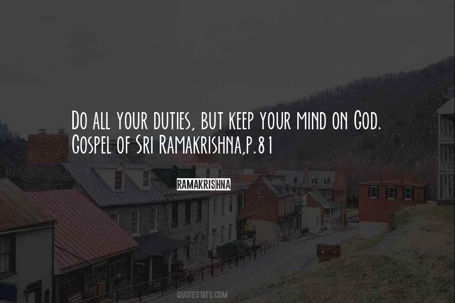 Ramakrishna Quotes #914286