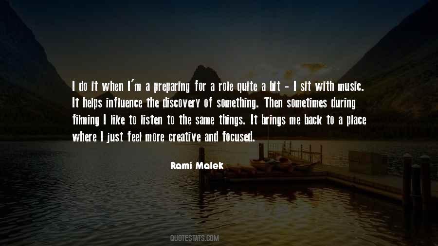 Rami Malek Quotes #1545016