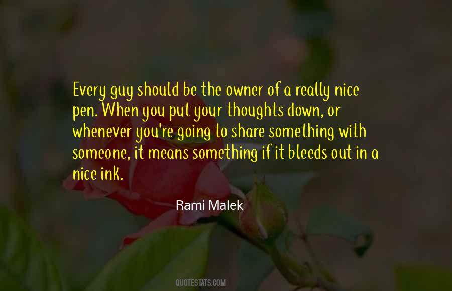 Rami Malek Quotes #1721351