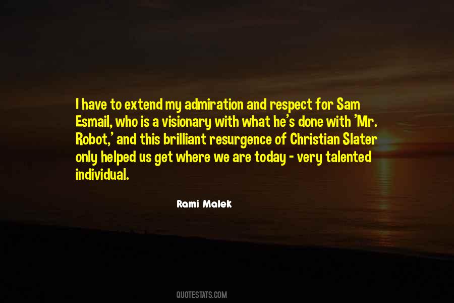 Rami Malek Quotes #212273
