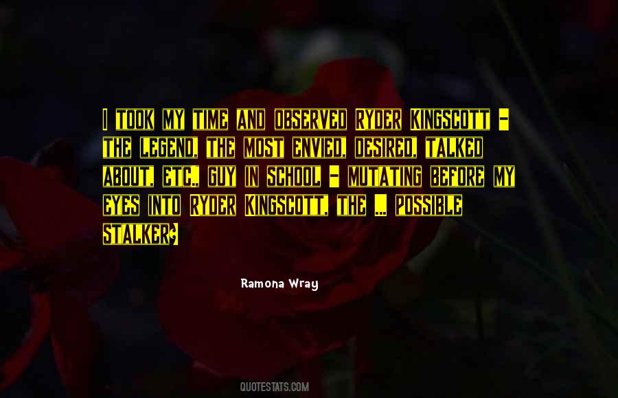 Ramona Wray Quotes #995375
